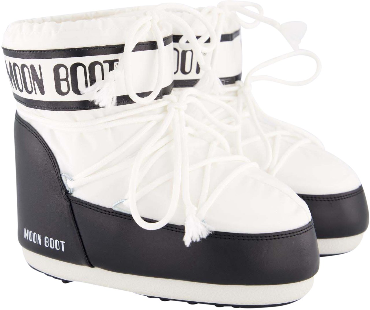 Moon Boot Dames MB Icon Low Nylon Wit