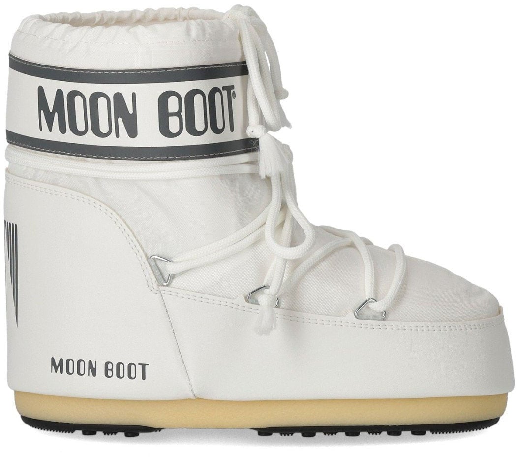 Moon Boot MOON BOOT ICON LOW NYLON SNOW BOOT Wit