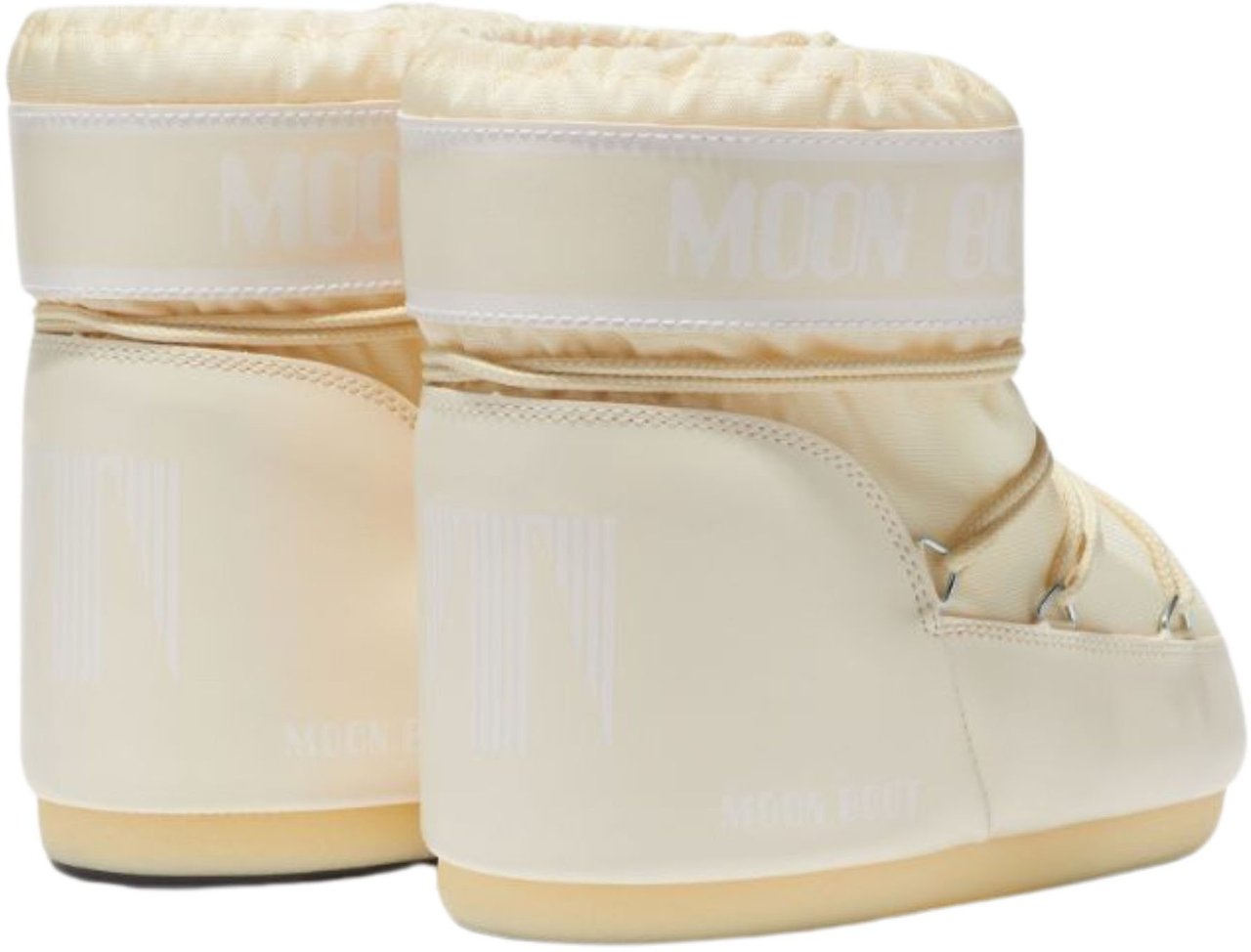 Moon Boot Moon Boot Mb Icon Low Nylon Boots Creme 80d1409340 Beige