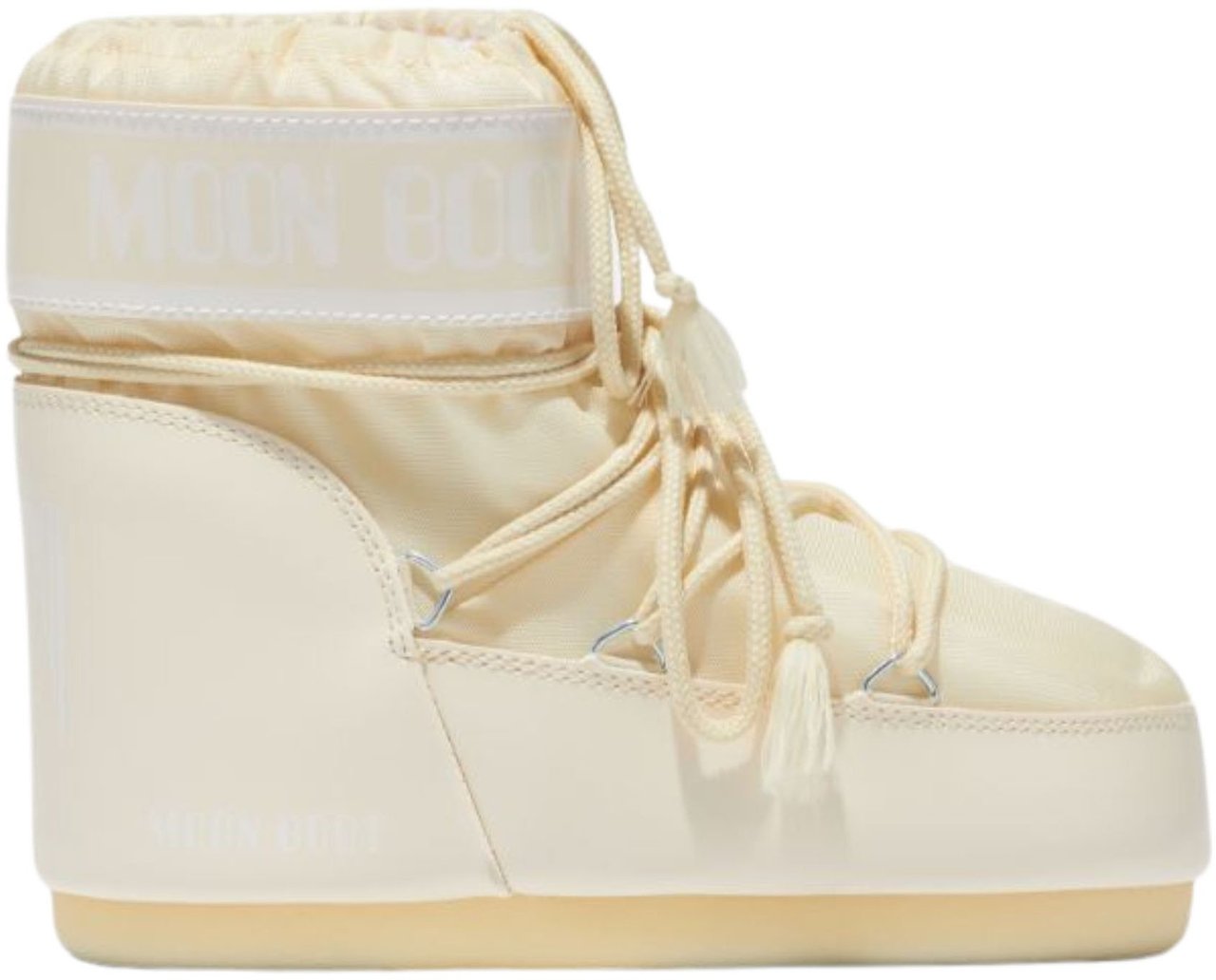 Moon Boot Moon Boot Mb Icon Low Nylon Boots Creme 80d1409340 Beige