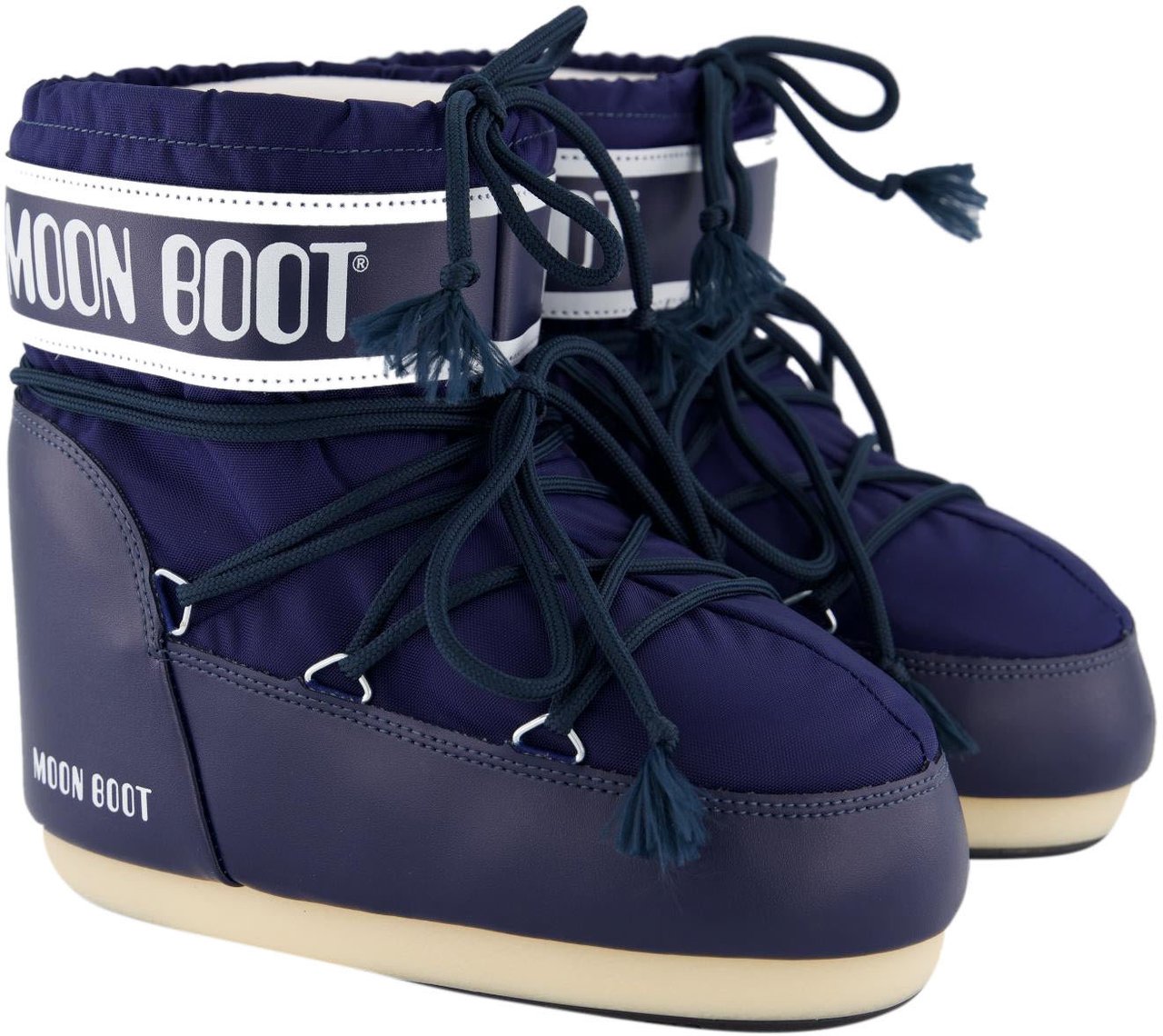 Moon Boot Dames MB Icon Low Nylon Blauw Blauw