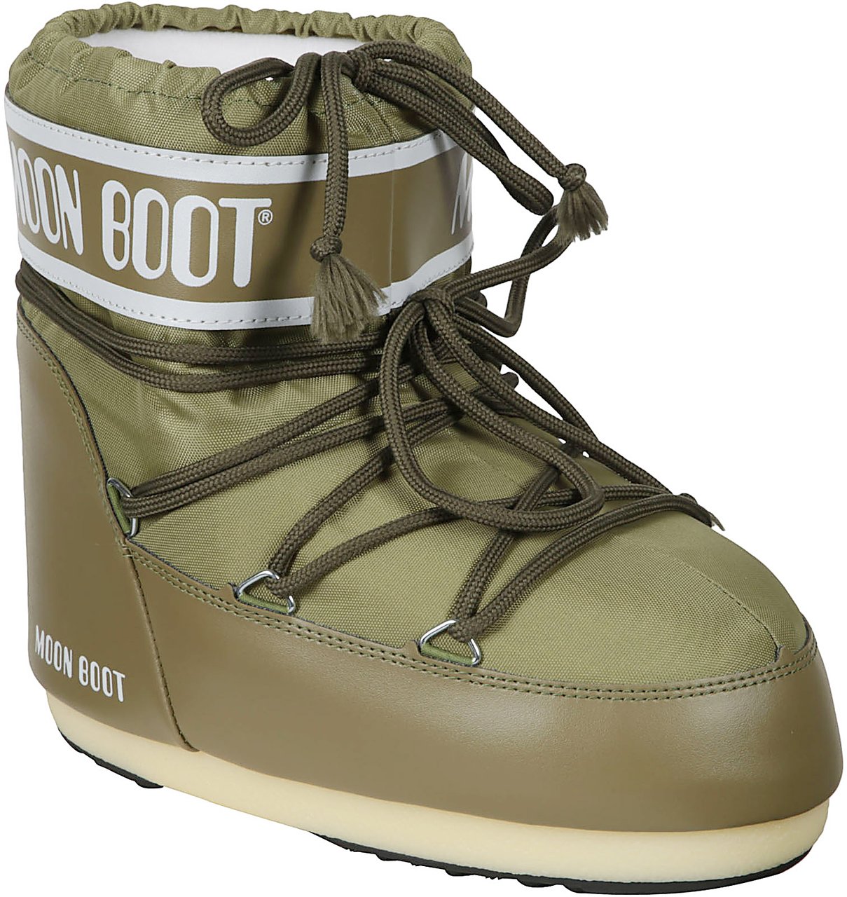 Moon Boot Icon Low Ankle Boots Green Groen