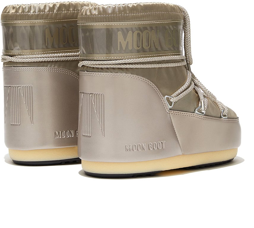 Moon Boot Boots Platinum Zilver
