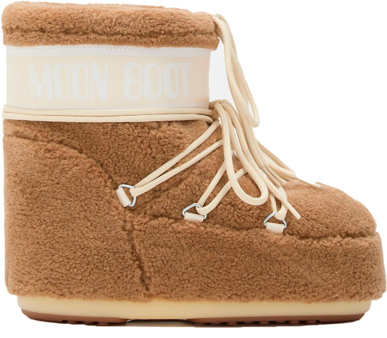Moon Boot Dames Mb Icon Low Fleece Bruin