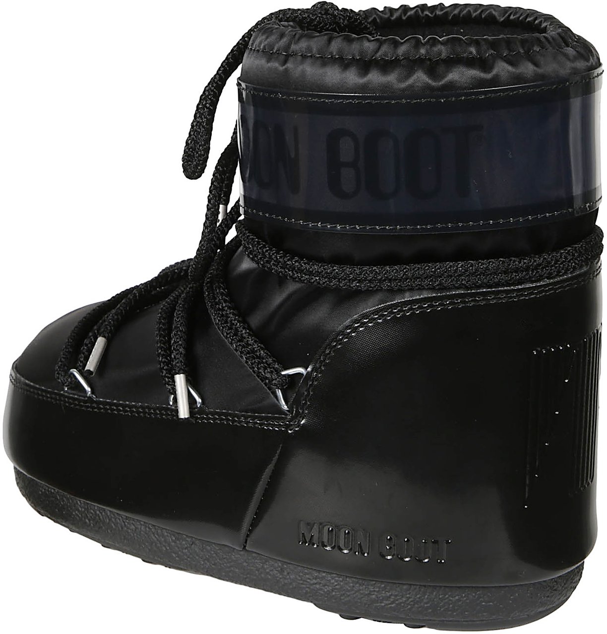 Moon Boot Icon Low Glance Ankle Boots Black Zwart