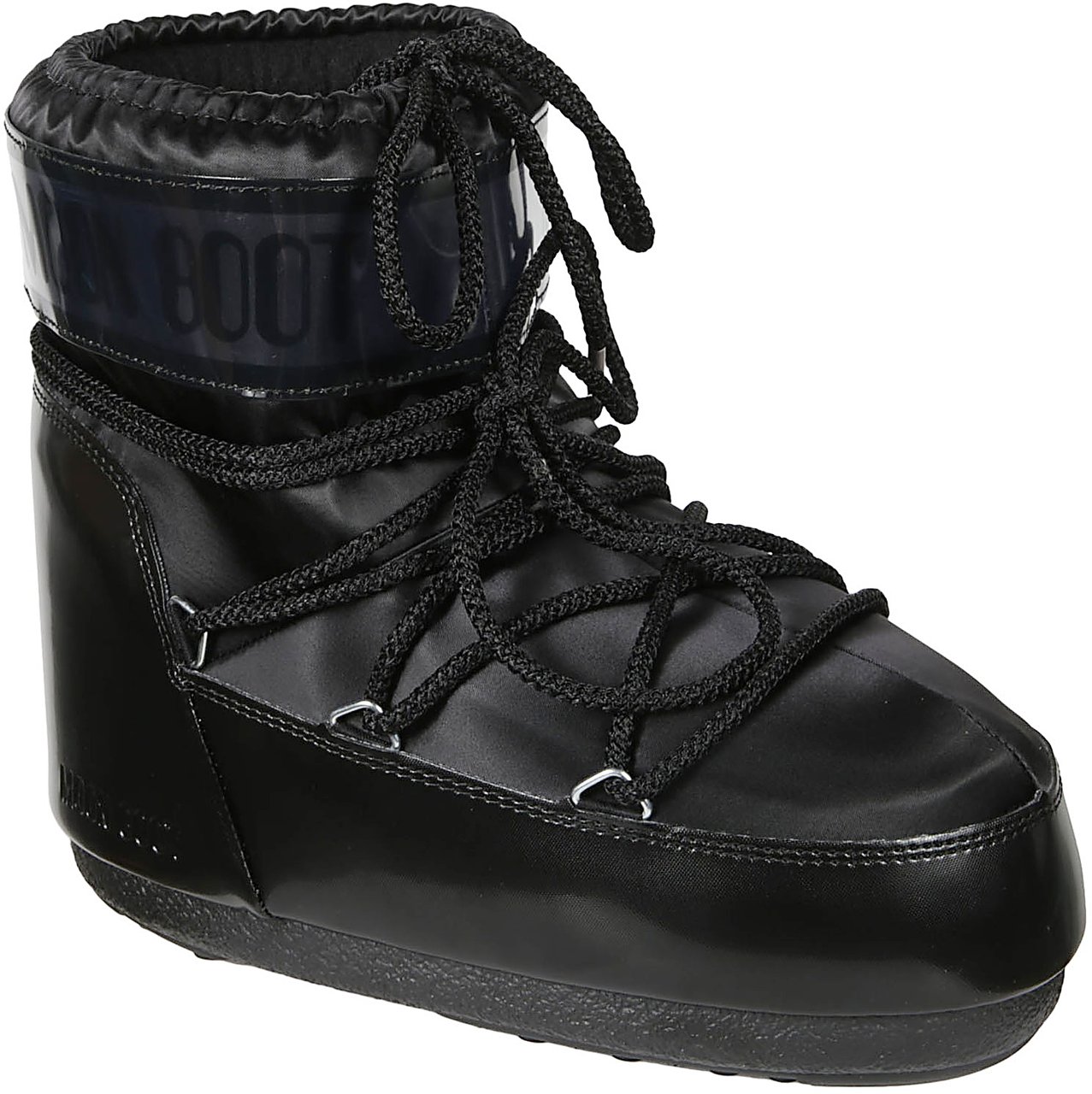 Moon Boot Icon Low Glance Ankle Boots Black Zwart