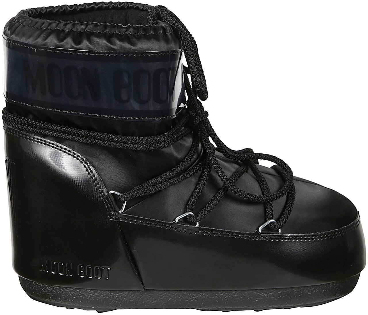 Moon Boot Icon Low Glance Ankle Boots Black Zwart