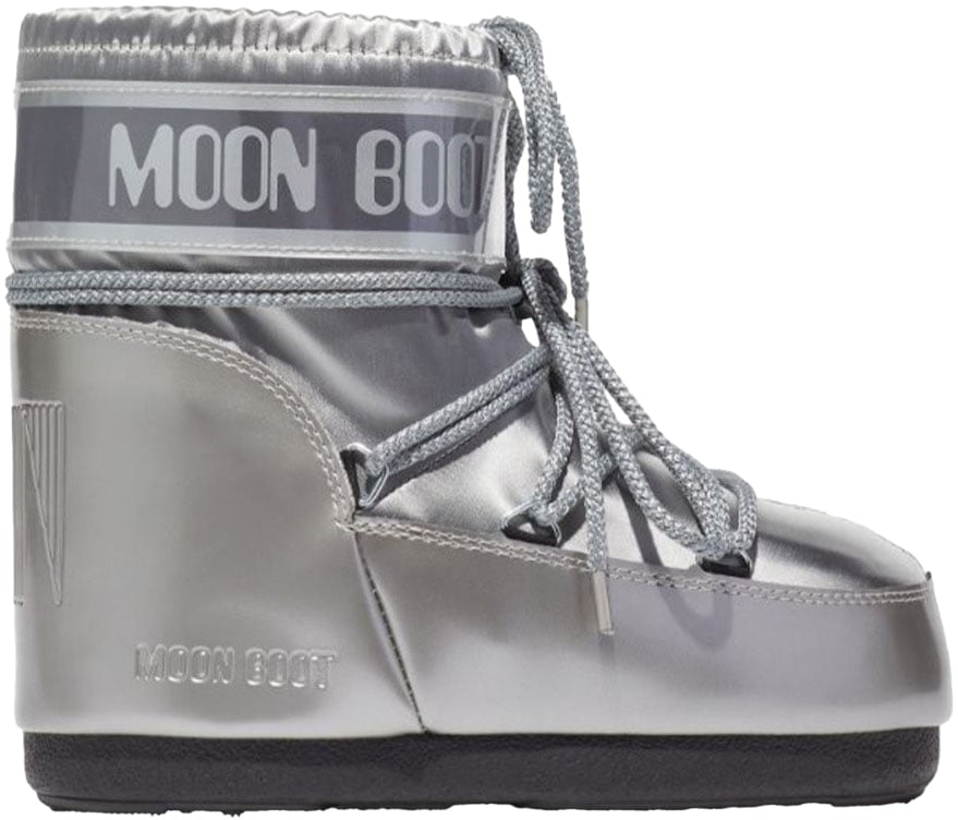 Moon Boot Moon Boot Mb Icon Low Glance Boots Zilver 80d1409350 Zilver