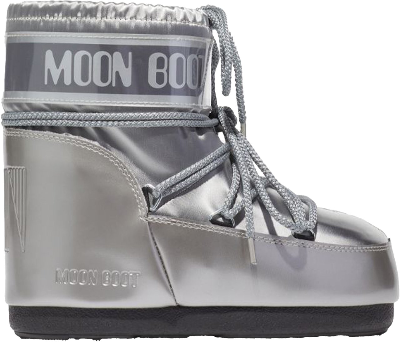 Moon Boot Moon Boot Mb Icon Low Glance Boots Zilver 80d1409350 Zilver