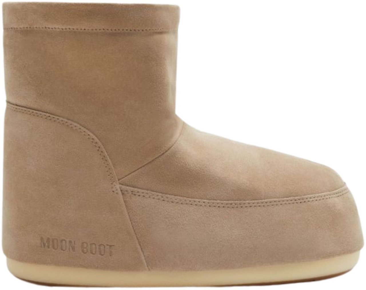 Moon Boot Moon Boot Mb Icon Low Nolace Suede Boots Zand 80d1409400 Beige