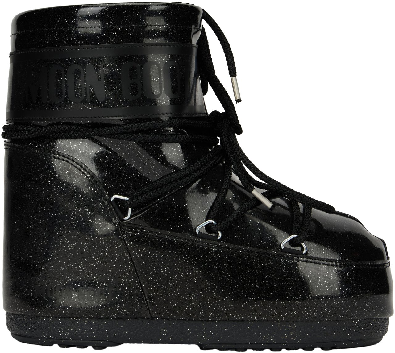 Moon Boot Boot Icon Low Glitter Zwart