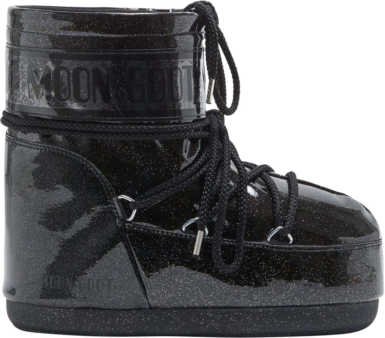 Moon Boot Snowboots Icon Low Glitter Zwart