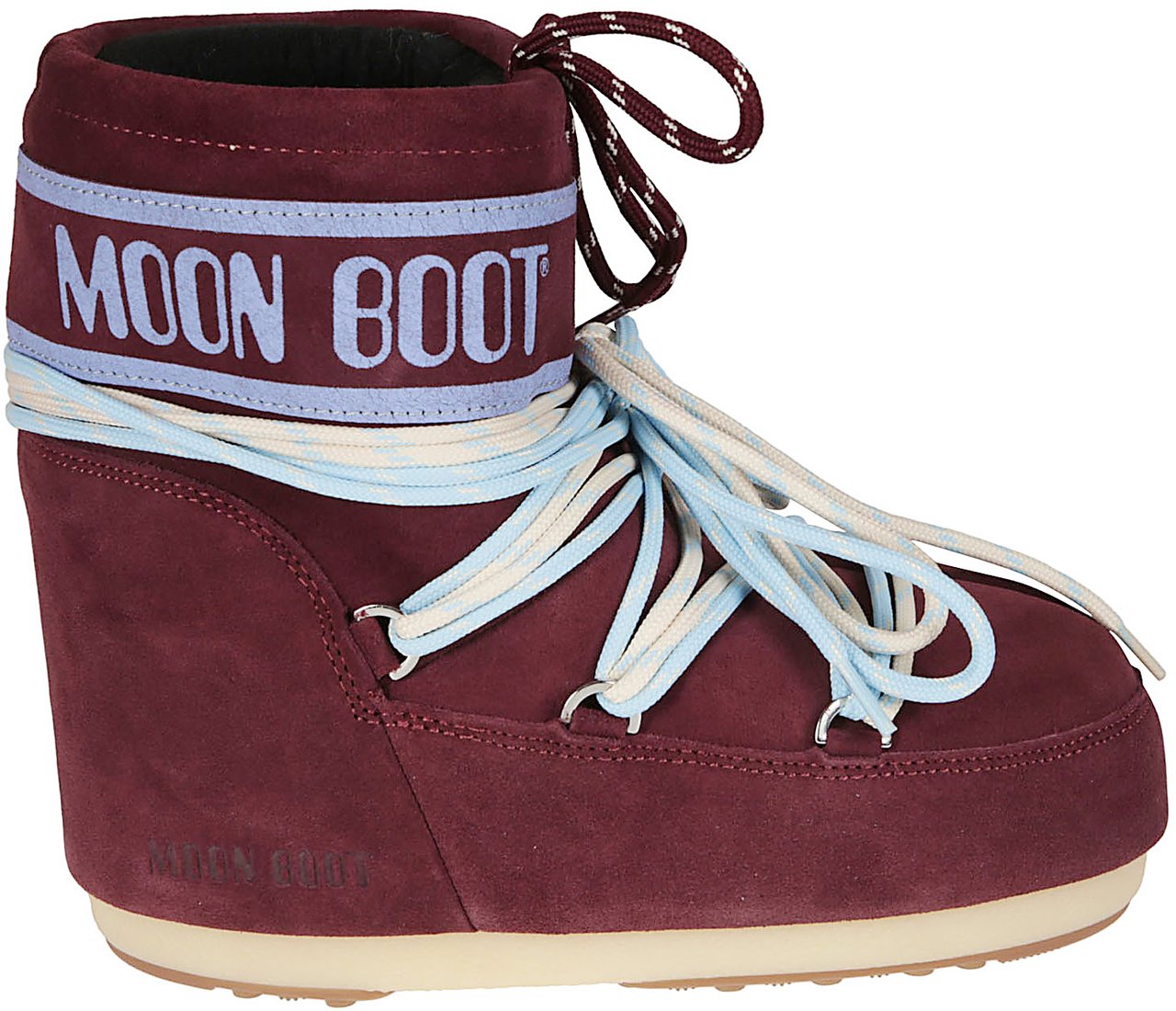 Moon Boot Icon Low Ankle Boots Red Rood