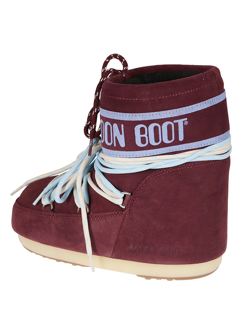 Moon Boot Icon Low Ankle Boots Red Rood