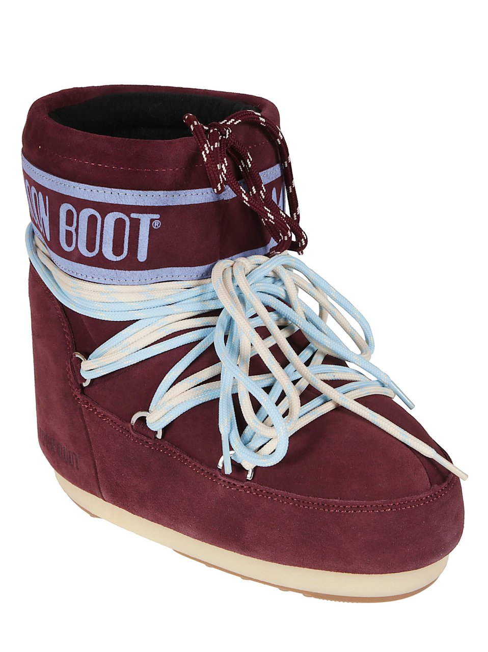 Moon Boot Icon Low Ankle Boots Red Rood