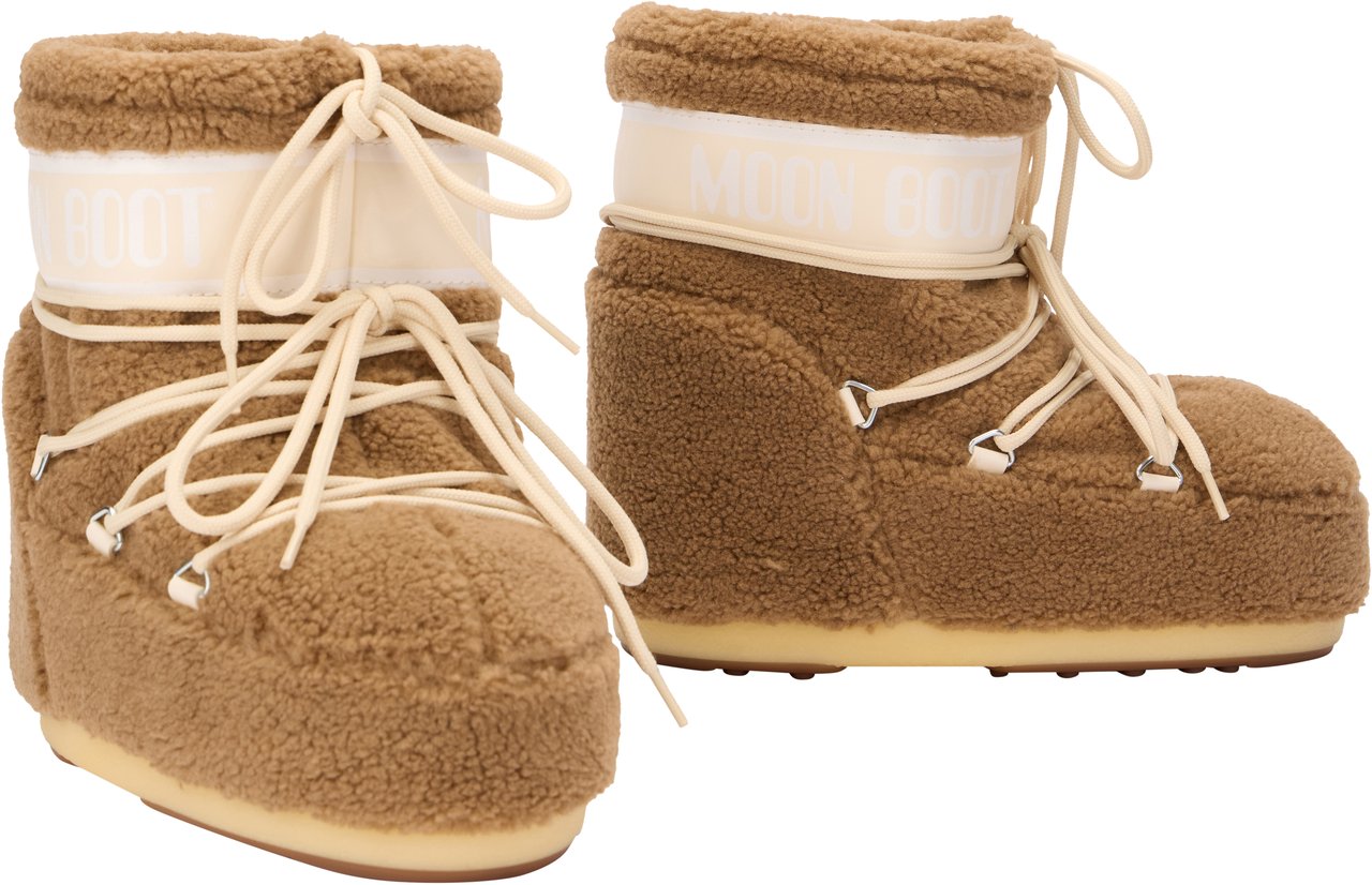 Moon Boot Stivale Icon Low in teddy Bruin