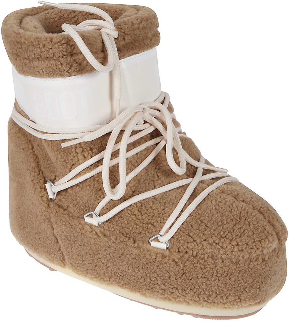 Moon Boot Icon Teddy Low Boots Brown Bruin
