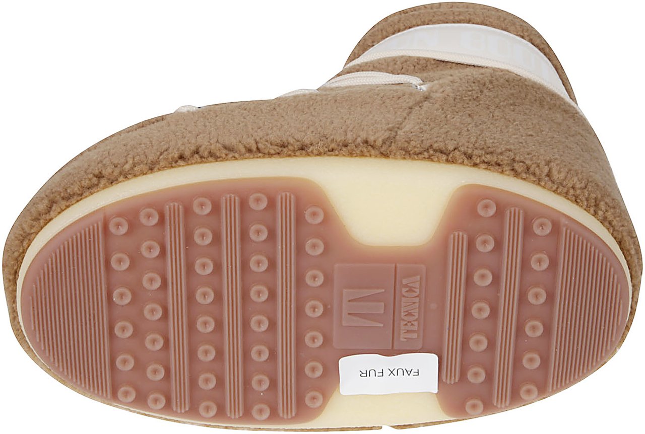 Moon Boot Icon Teddy Low Boots Brown Bruin