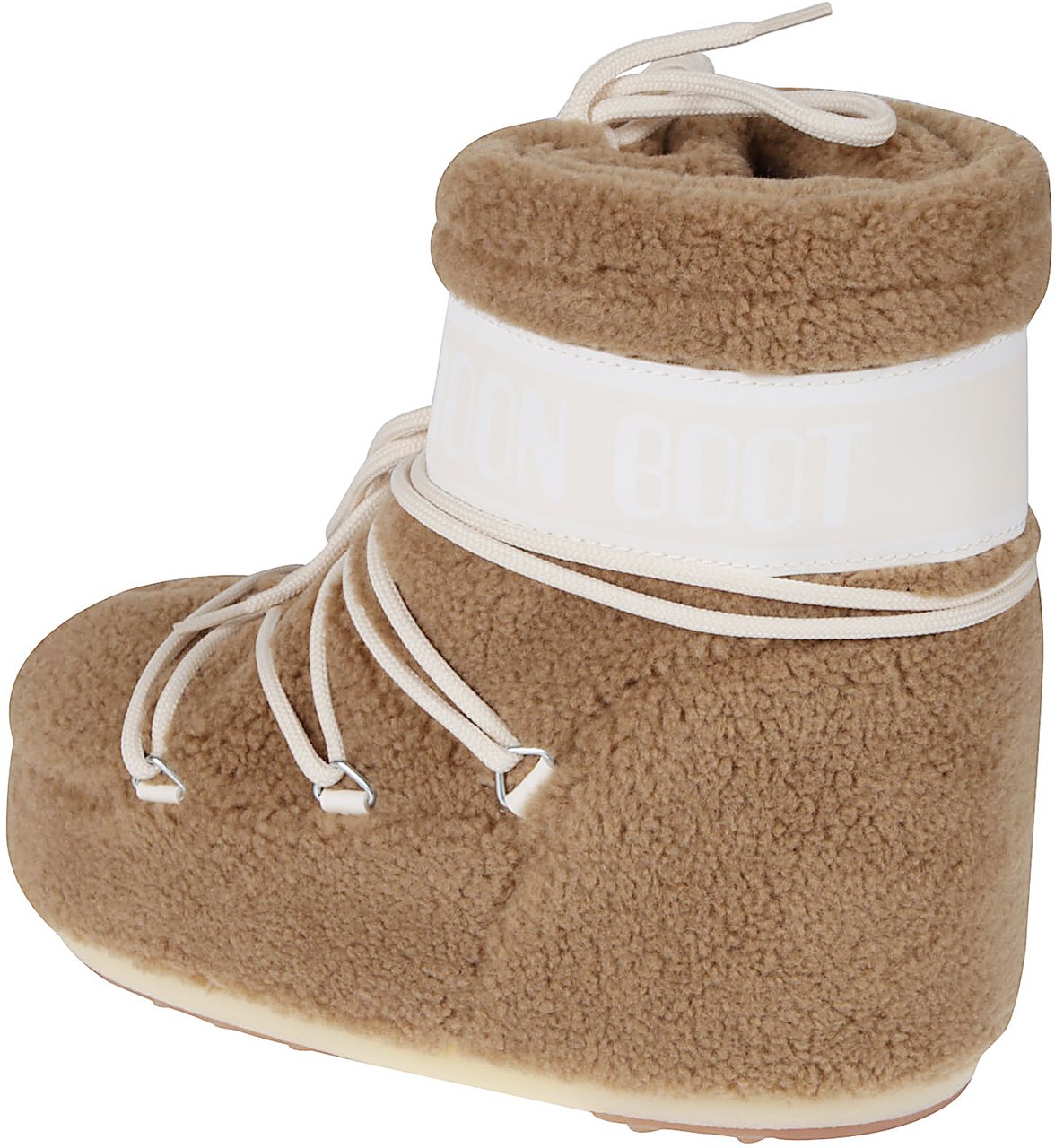 Moon Boot Icon Teddy Low Boots Brown Bruin