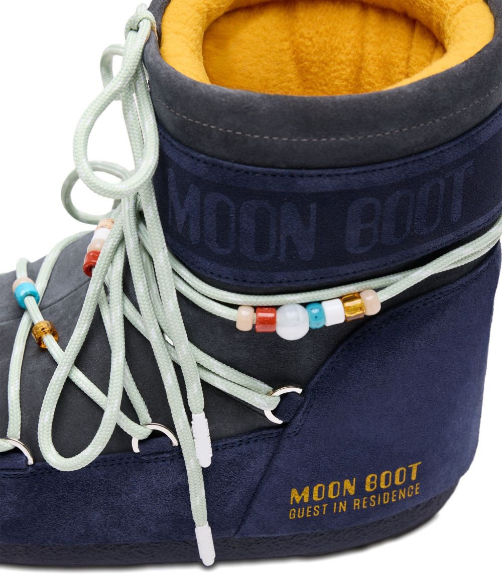 Moon Boot Moon Boot Boots Blue Blauw