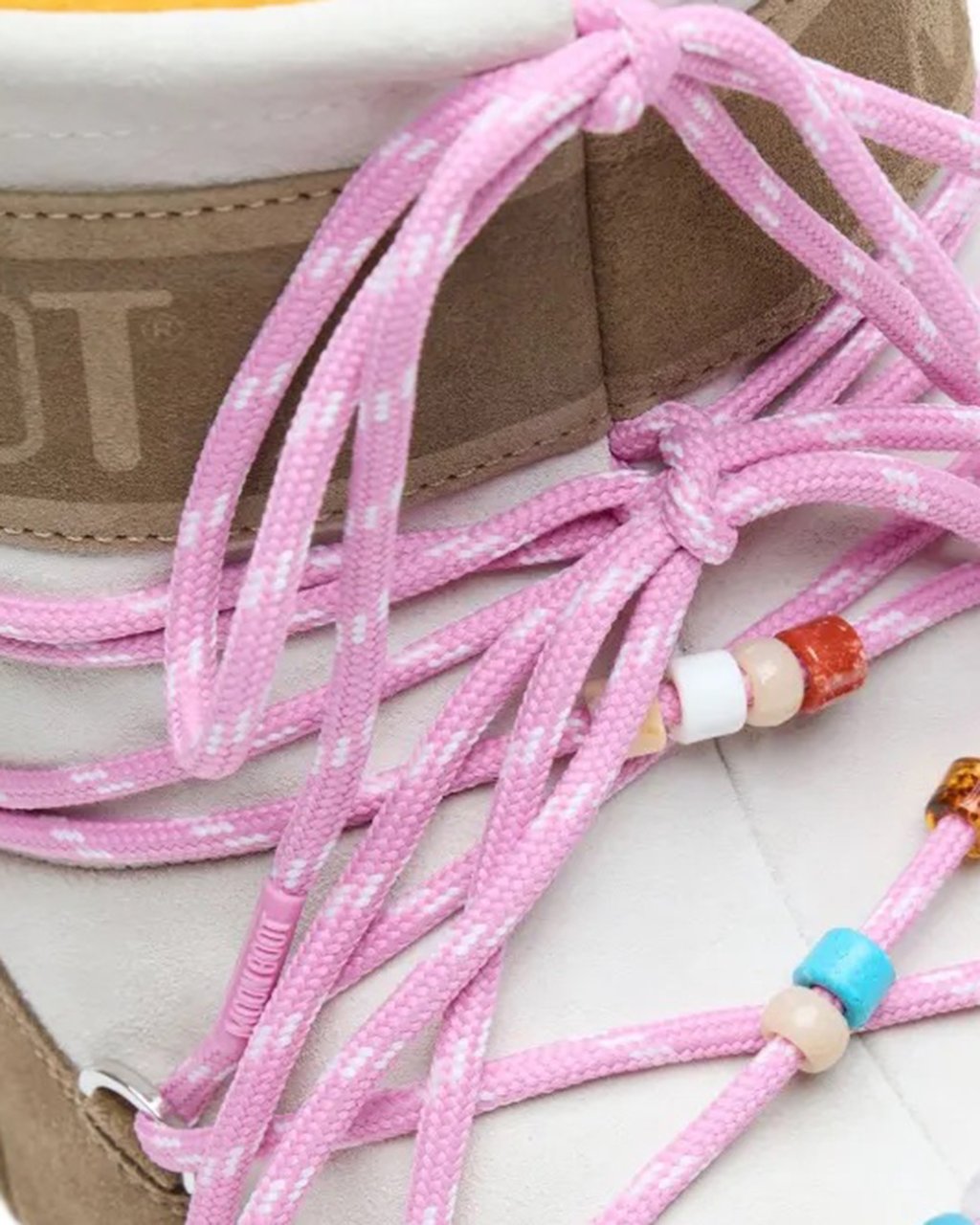 Moon Boot Shoes Honey White Sand Beige