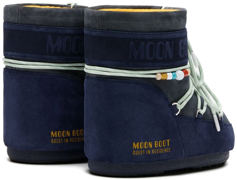 Moon Boot Boots Blue Blauw