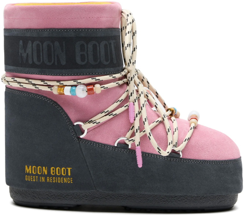 Moon Boot Boots Pink Roze