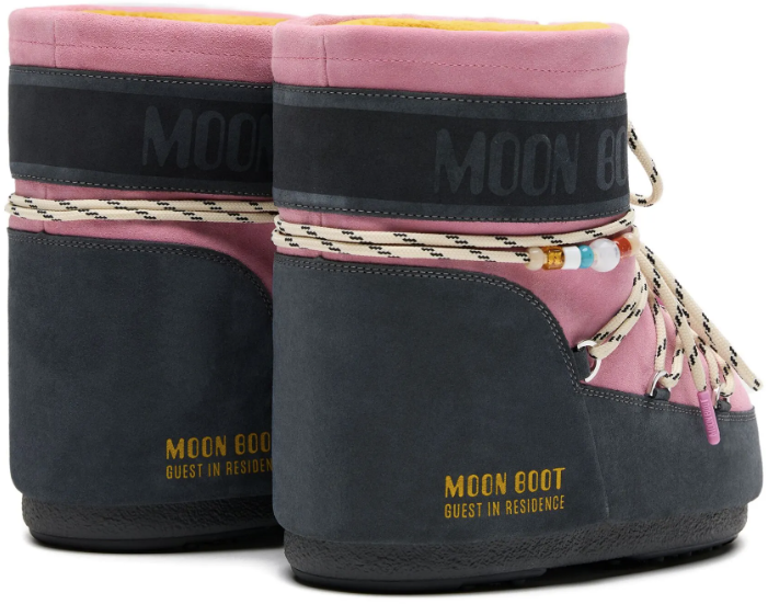 Moon Boot Boots Pink Roze