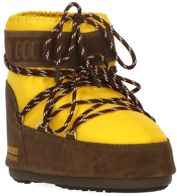 Moon Boot Boots Yellow Geel