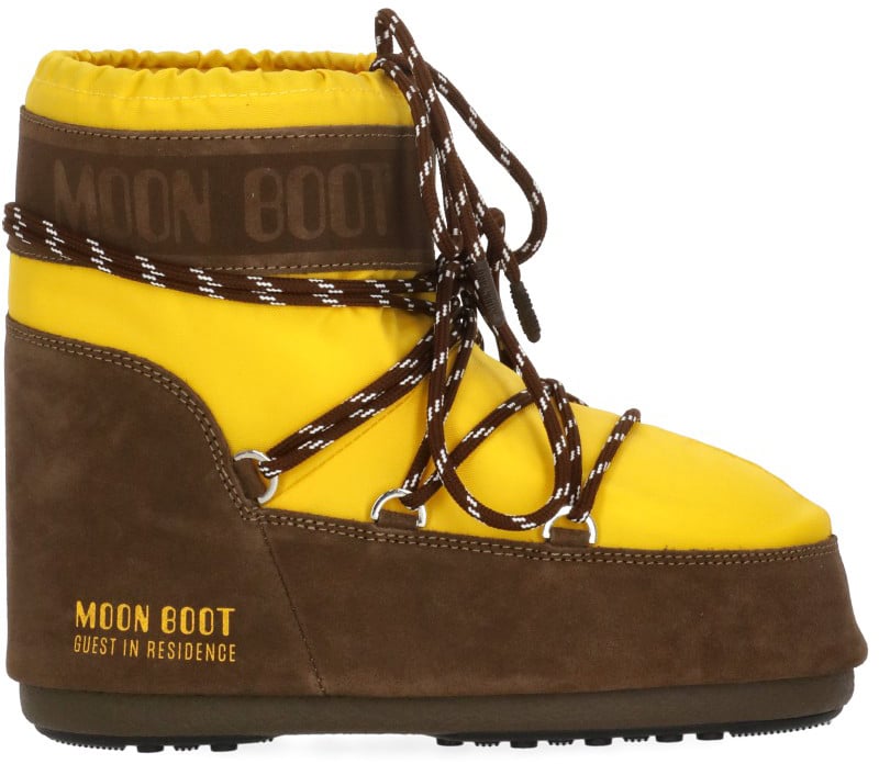 Moon Boot Boots Yellow Geel