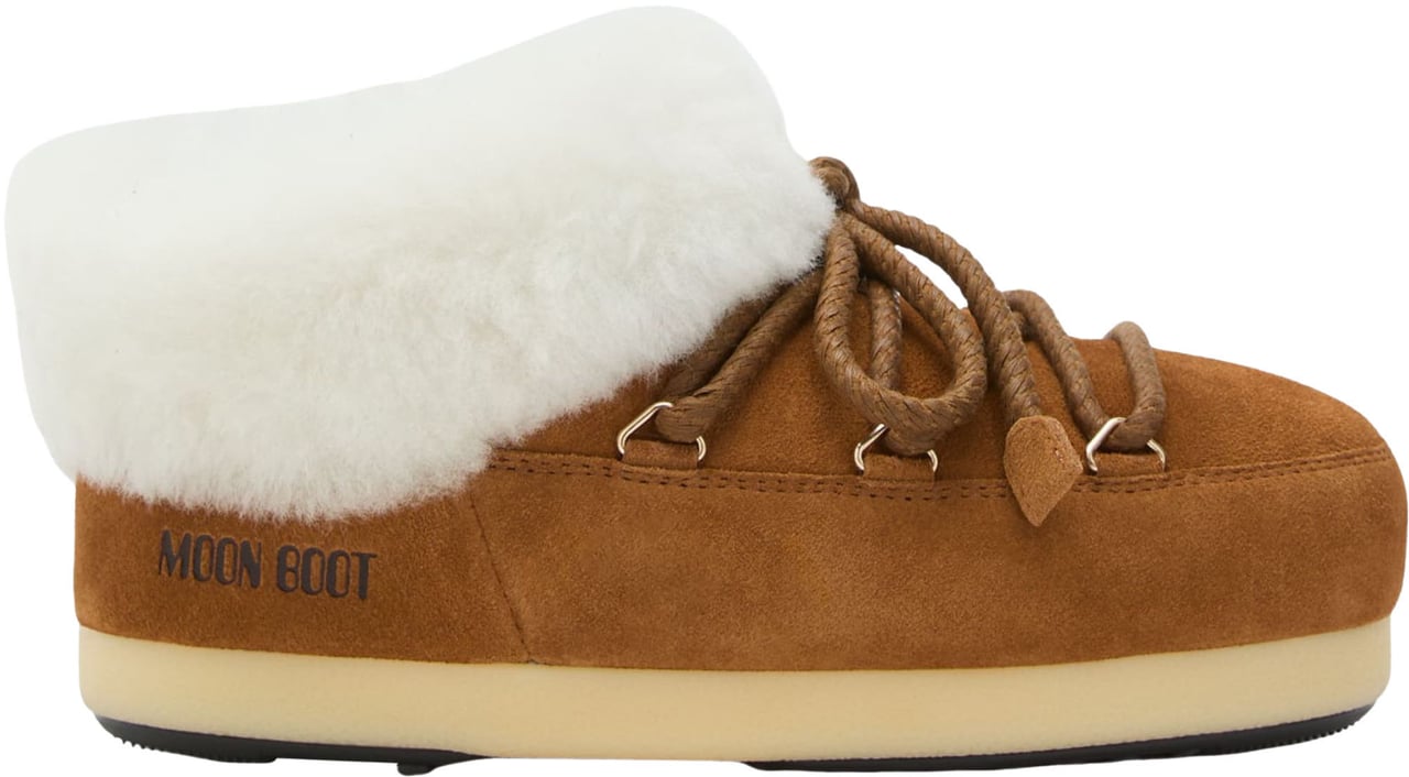 Moon Boot Moon Boot Mb Evx Mule Suede Boots Cognac 80d1470090 Bruin