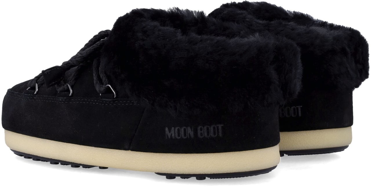 Moon Boot Evx Mule Suede Nero Zwart