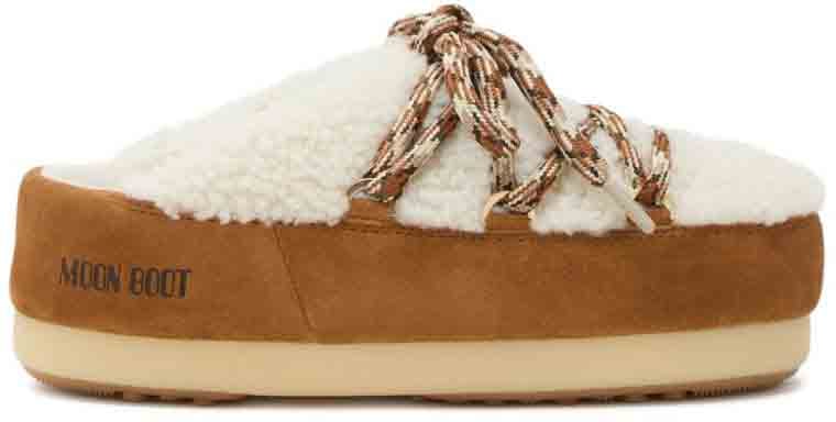 Moon Boot Flat Shoes White Wit