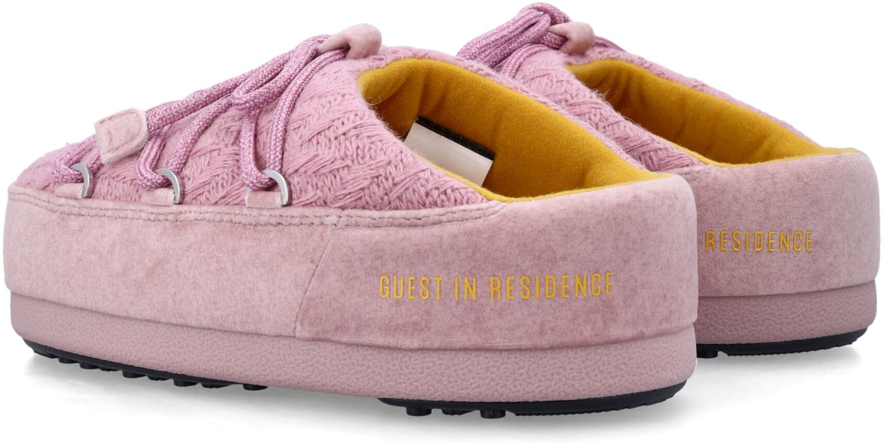 Moon Boot Gir Evx Mule Knit Rosa Roze