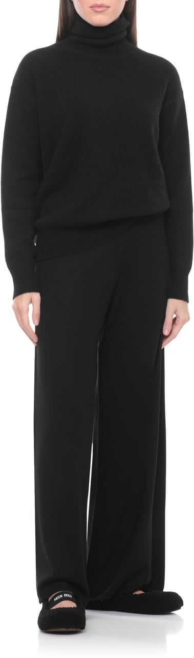 Moon Boot Flat Shoes Black Zwart