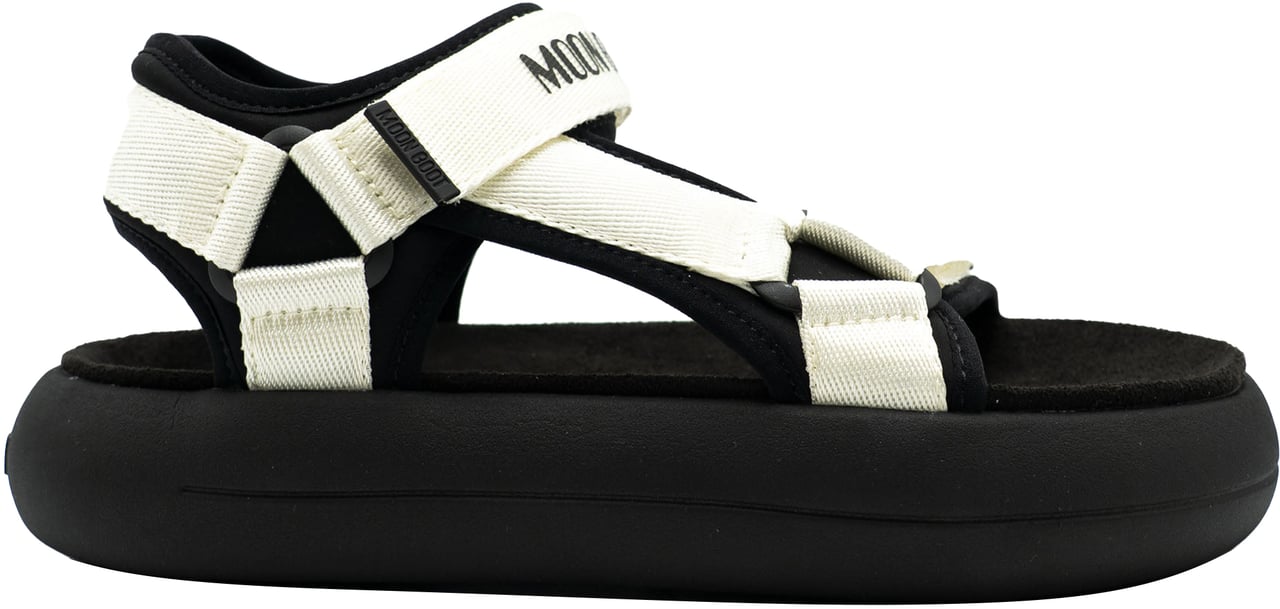 Moon Boot Super Sandal Boots Zwart