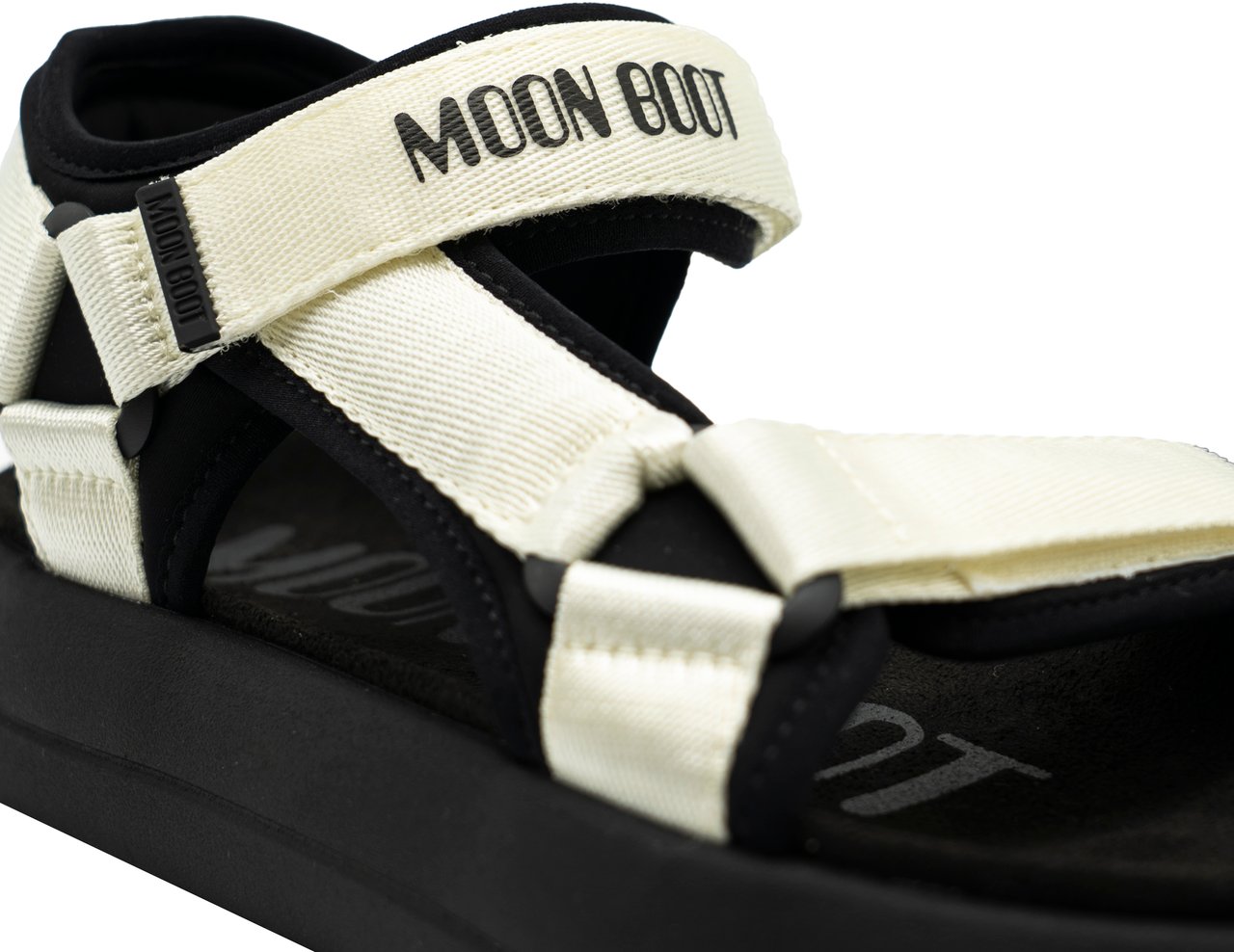 Moon Boot Super Sandal Boots Zwart