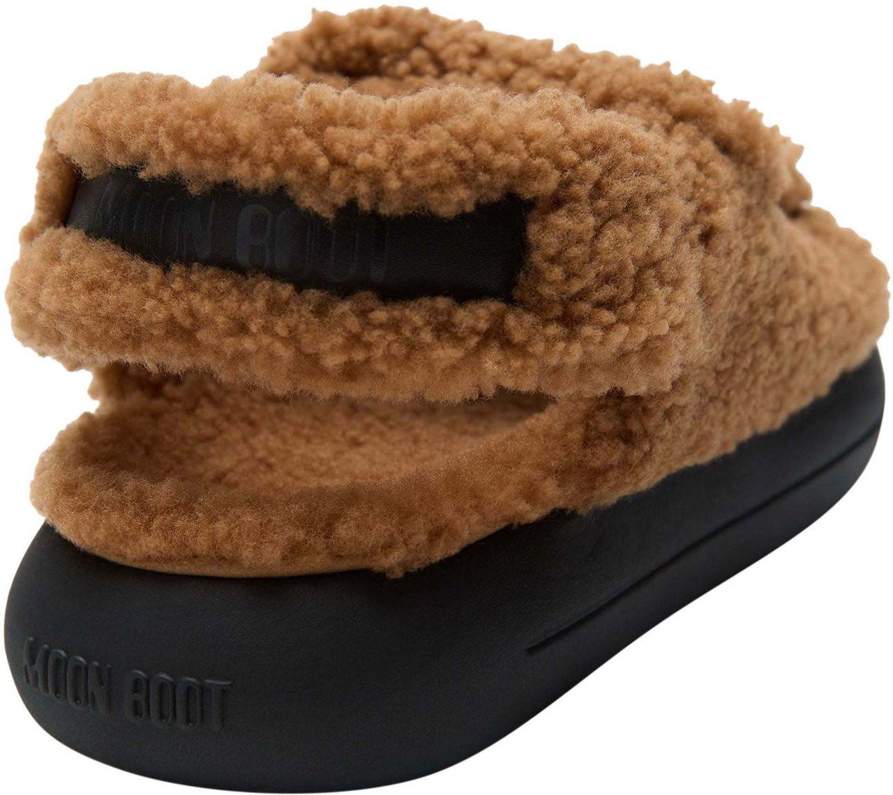 Moon Boot Shearling Sandal Boots Wit