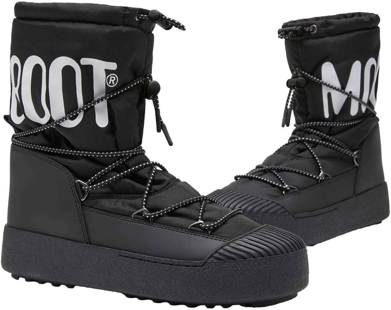 Moon Boot Snowboots Mtrack Polar Nylon Zwart