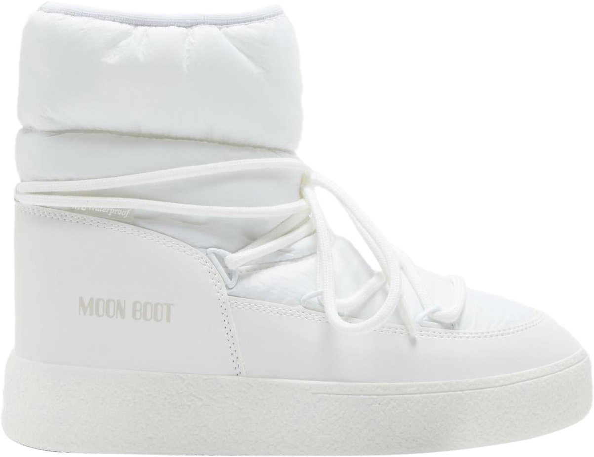 Moon Boot Dames Mb Ltrack Low Nylon Wp Wit