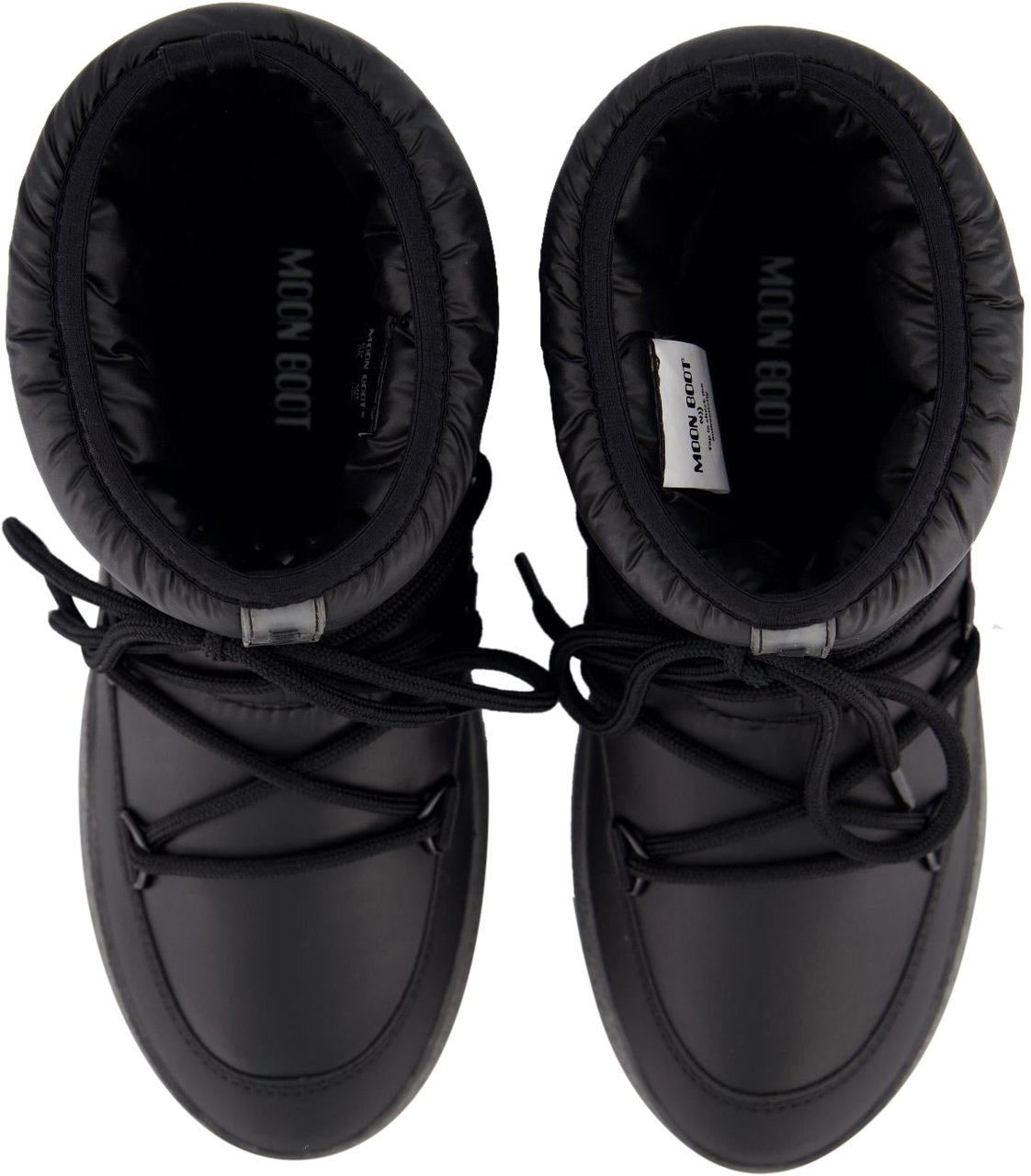 Moon Boot Dames Ltrack Low Nylon Zwart Zwart