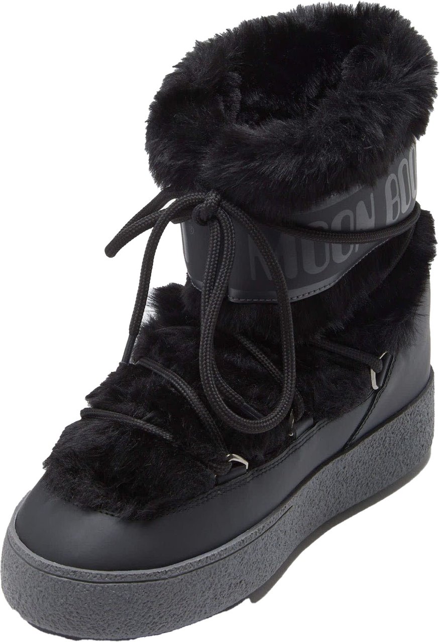 Moon Boot Moon Boot Mb Ltrack Faux Fur Wp Boots Zwart 80d2450130 Zwart