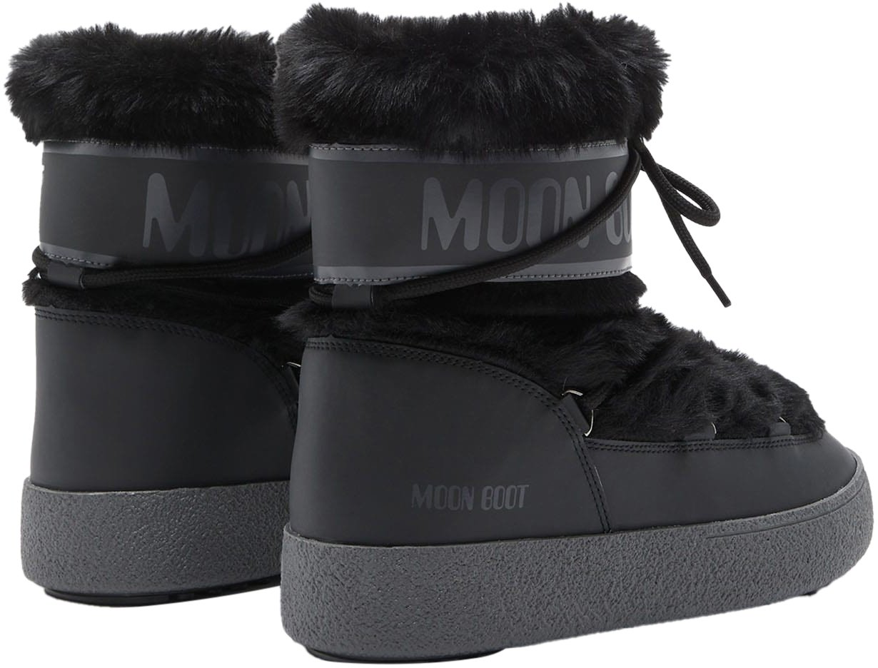 Moon Boot Ltrack Faux Fur Wp Boots Zwart
