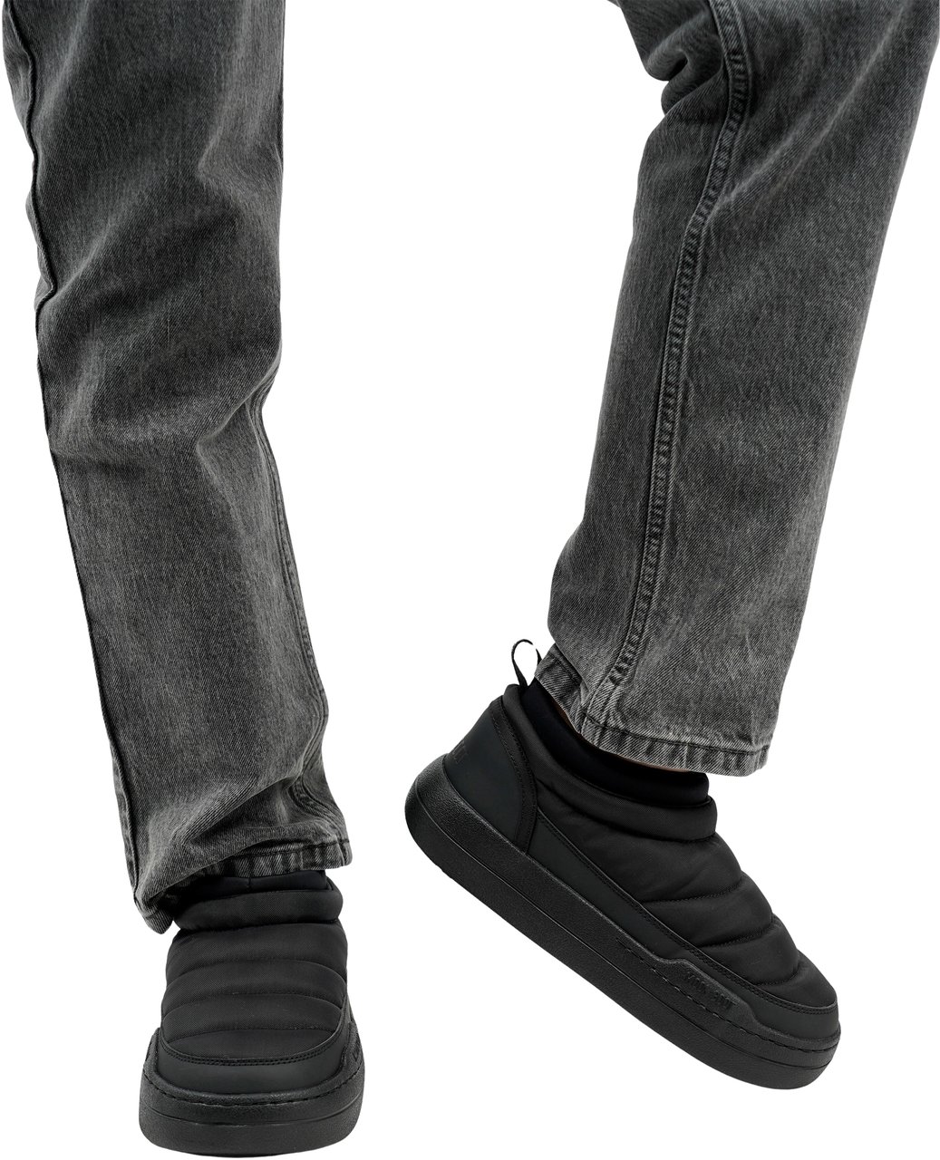 Moon Boot Sneakers Park Soft Nylon Zwart