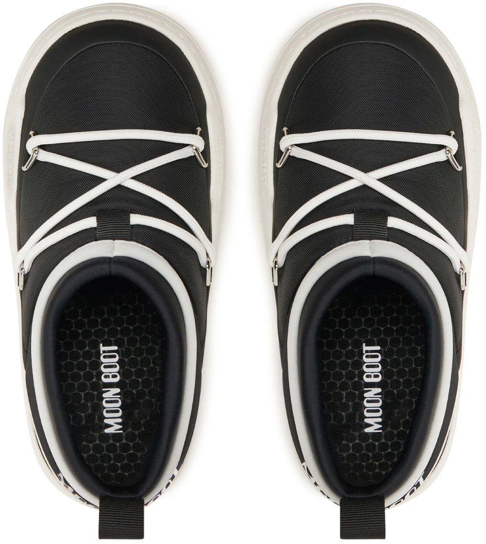 Moon Boot Park Icon Slip-on Sneakers Zwart