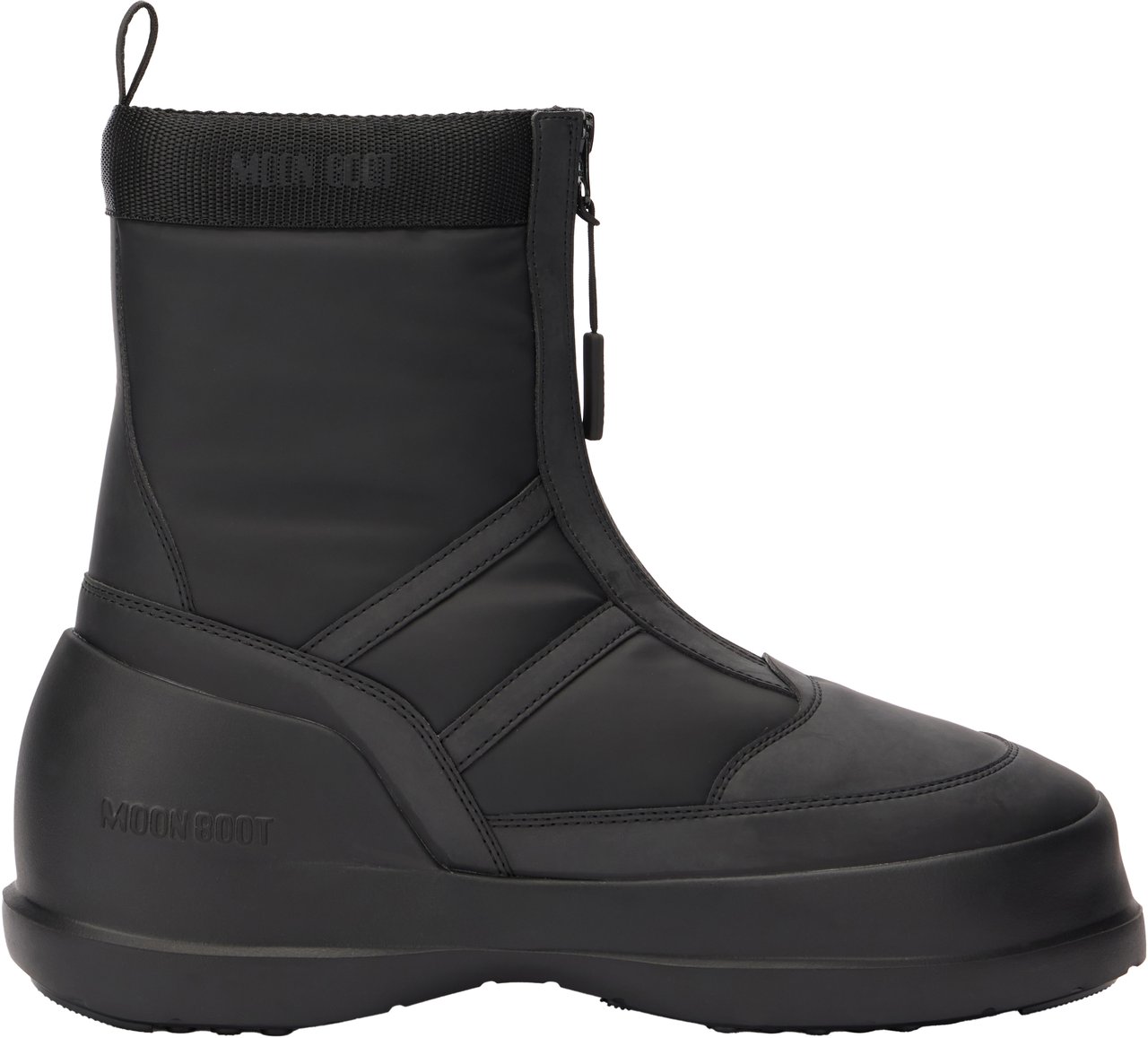 Moon Boot Luna boot with zipper Zwart