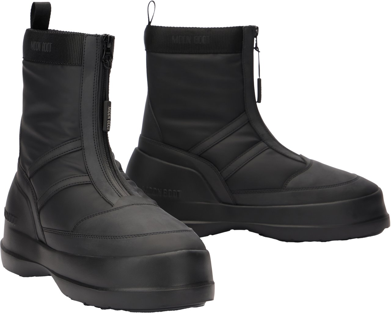 Moon Boot Luna boot with zipper Zwart