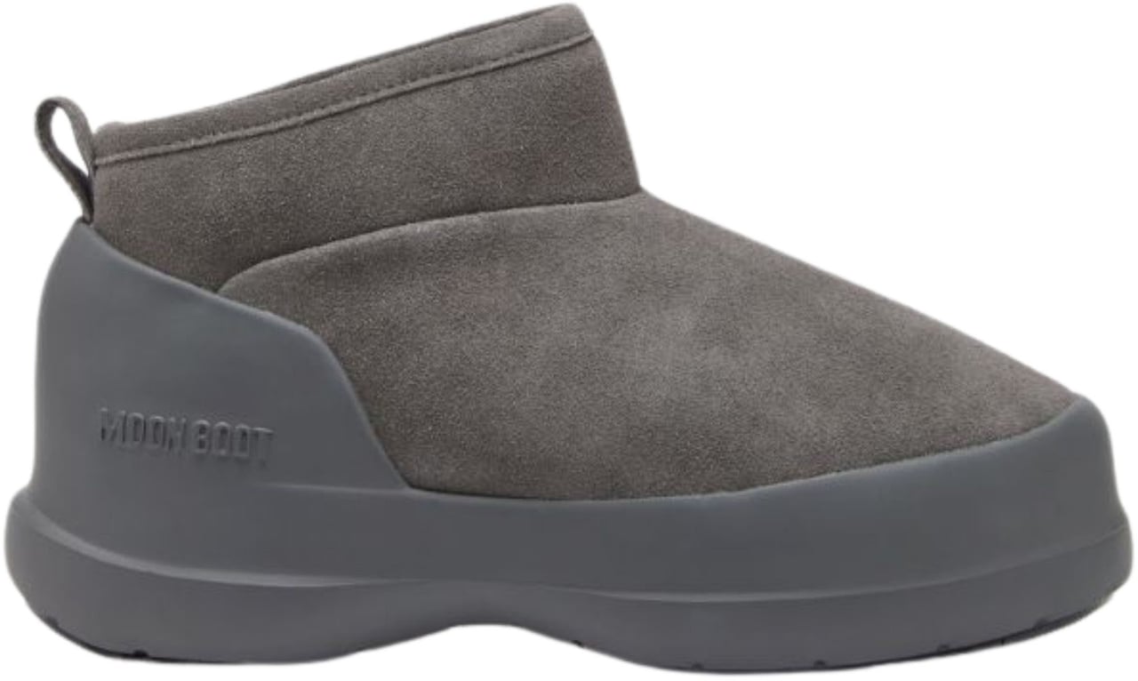 Moon Boot Moon Boot Mn Luna Low Boot Suede Boots Anthraciet 80d2480040 Grijs