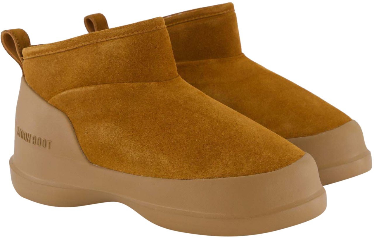 Moon Boot Dames MB Luna Low Boot Bruin