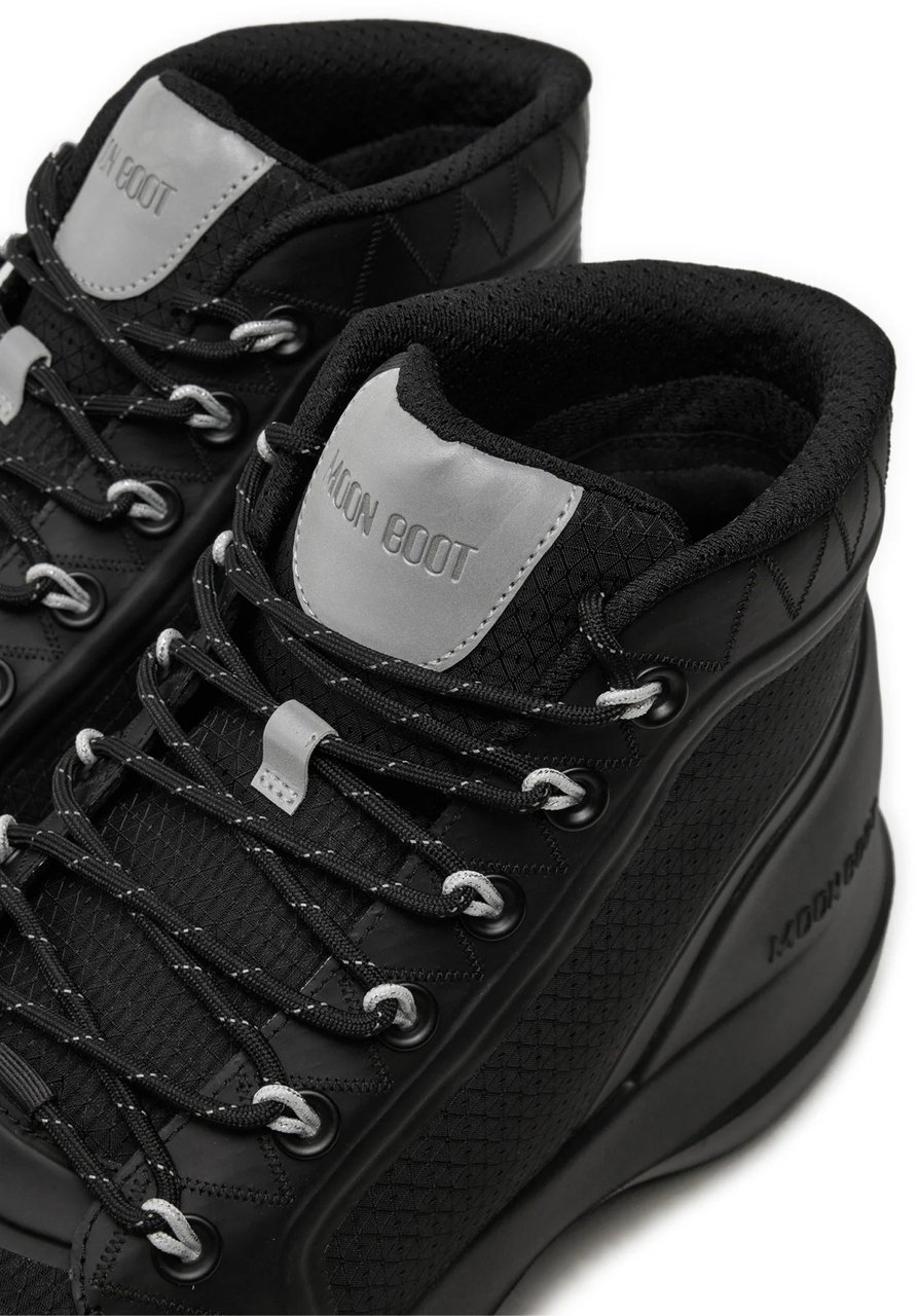 Moon Boot Luna Trek Mid Nylon Boots Zwart